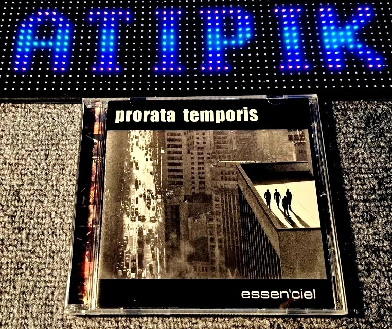 💿 Prorata Temporis - Essen'ciel : Le Cd Rock Français Culte Et Introuvable !
